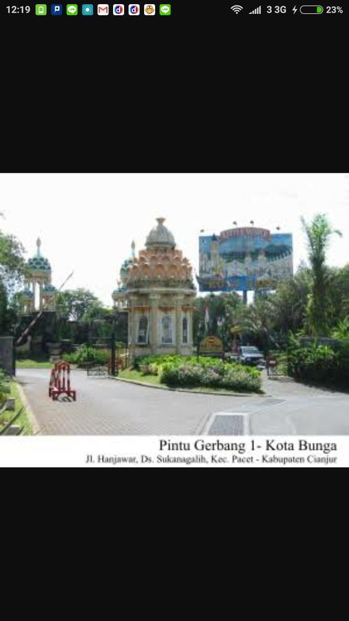 Vila Kota Bunga Private Pool Puncak Exteriér fotografie