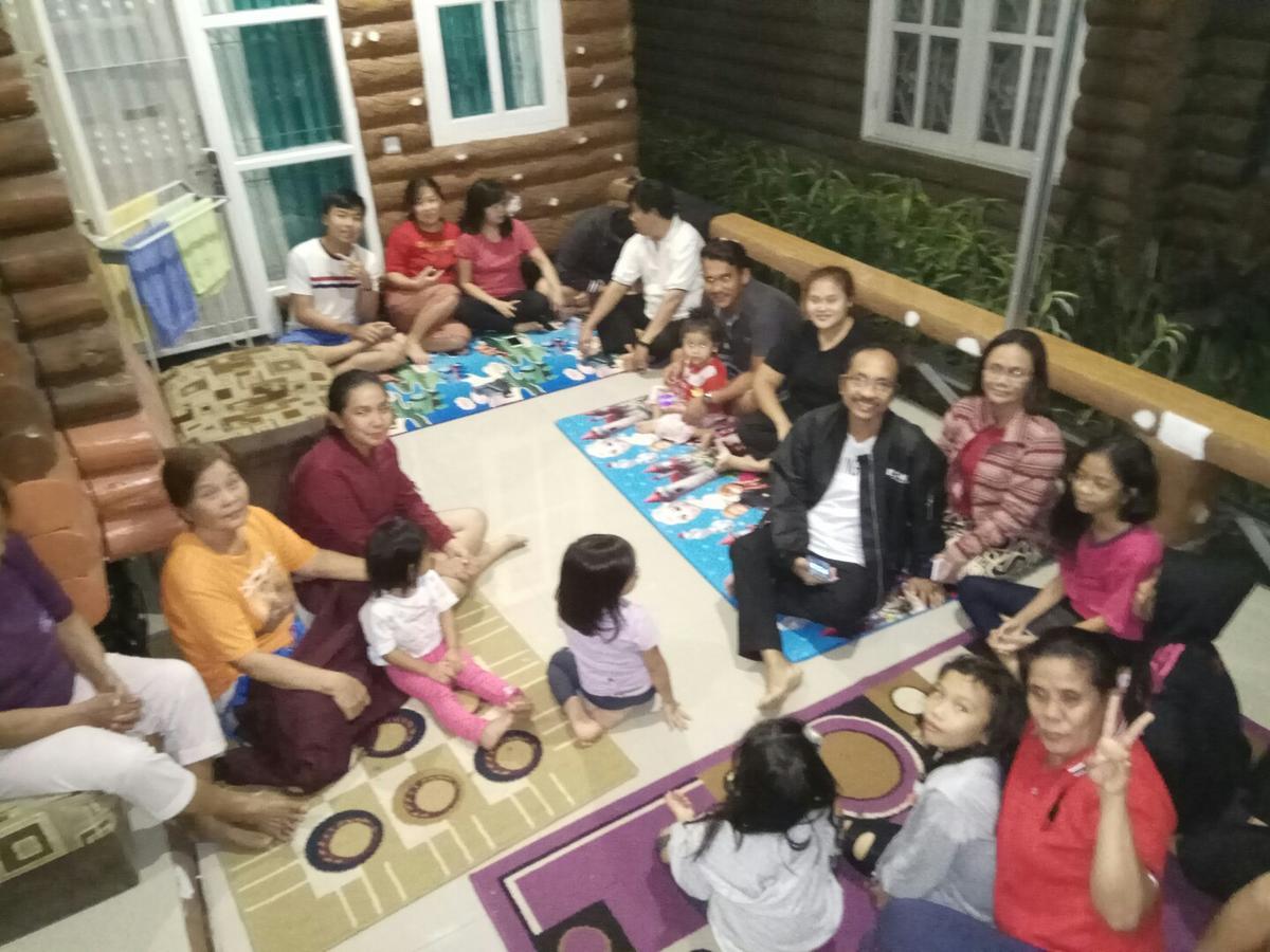 Vila Kota Bunga Private Pool Puncak Exteriér fotografie